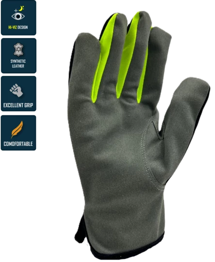 Syntec PRO - Synteettinen - Asentajan käsineet - 1001 - 2