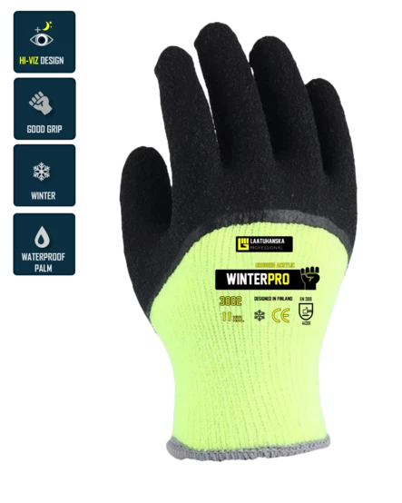 Winter PRO - Talvi Käsine - Talvi työkäsineet - 3002 - 1