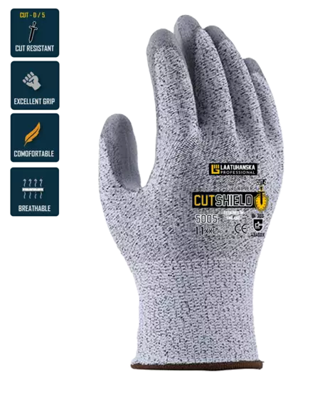CutShield D-luokka viiltosuoja käsine Art.5005 - Viiltosuojakäsineet - 5005 - 1