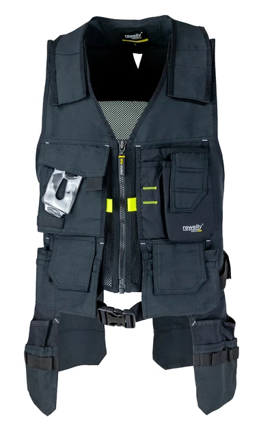 Stretch PLUS - Rewelly Liivi roikkuvilla taskuilla - Työliivit ja esiliinat - LMDP-STREP - 1