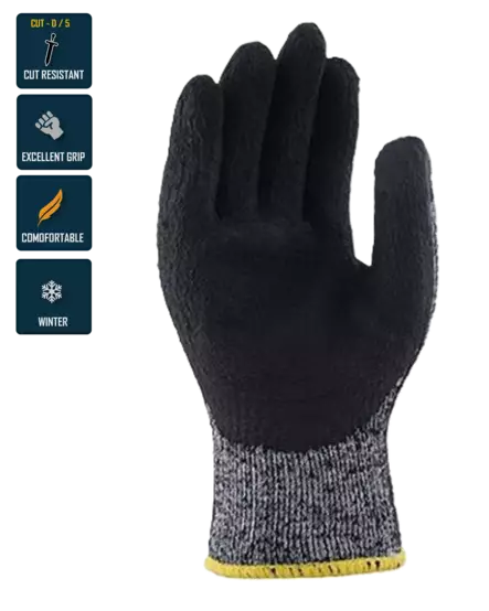 CutShield D/5 Talvi - Viiltosuoja vuorillinen - Viiltosuojakäsineet - 5005W - 2
