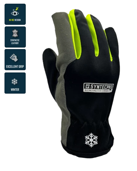 Syntec PRO Talvi - Synteettinen vuorillinen - Asentajan käsineet - 1001W - 1